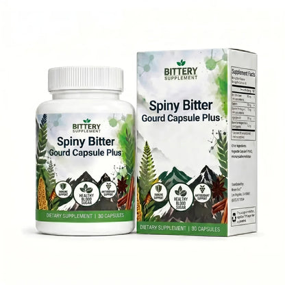 Bitter Melon & Cinnamon Extract – Blood Sugar Support (30 Vegetarian Capsules)