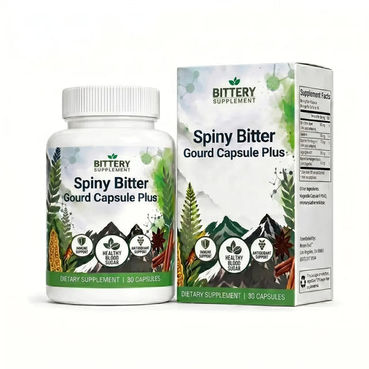 Bitter Melon & Cinnamon Extract – Blood Sugar Support (30 Vegetarian Capsules)